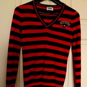 Sonia Rykiel Striped Wool Sweater